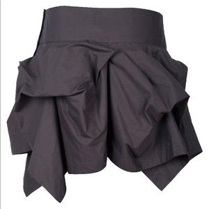 AllSaints Spitalfields asymmetric mini skirt